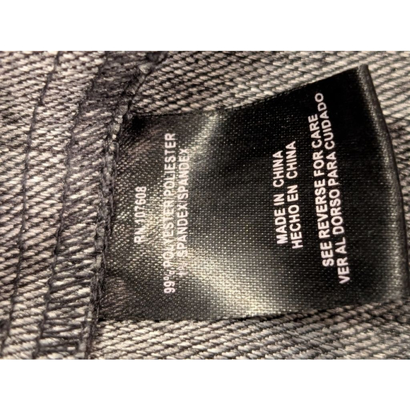 Women's Nicole Miller Dress Size 4 Gray Floral Embroidered - Picture 8 of 8